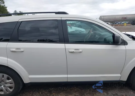 2018 Dodge Journey Se from USA, damaged, VIN 3C4PDCAB2JT376370